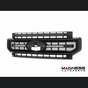 Ford Super Duty LED Grille - XBG Series - Morimoto - Black - White DRL